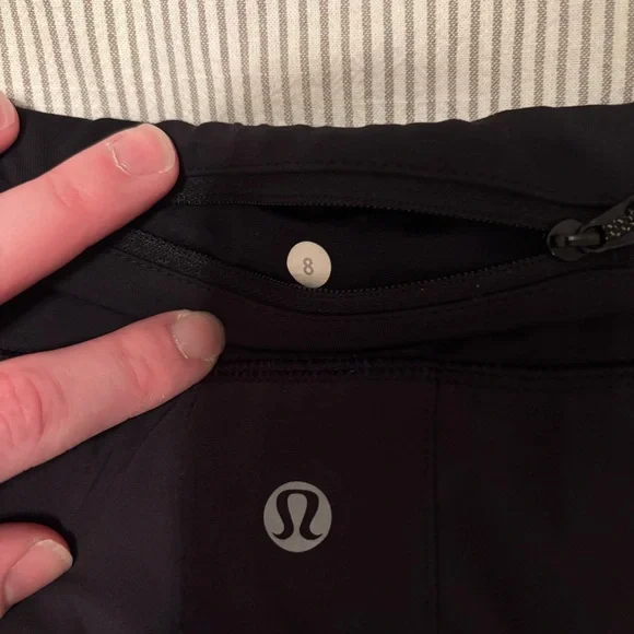 lululemon athletica Run: Pace Setter Skirt - Black - Picture 4 of 5